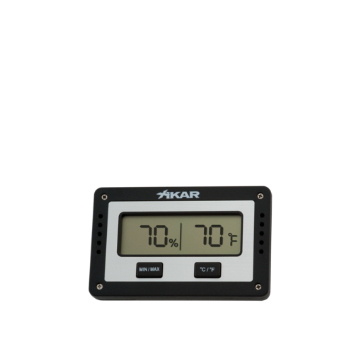 Xikar Rectangular Digital Hygromete